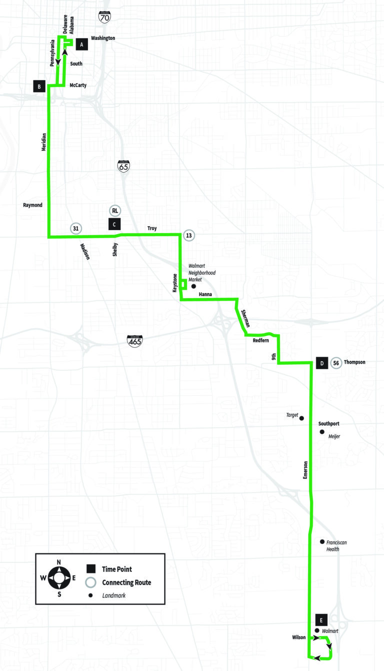 26 - Keystone Crosstown - IndyGo