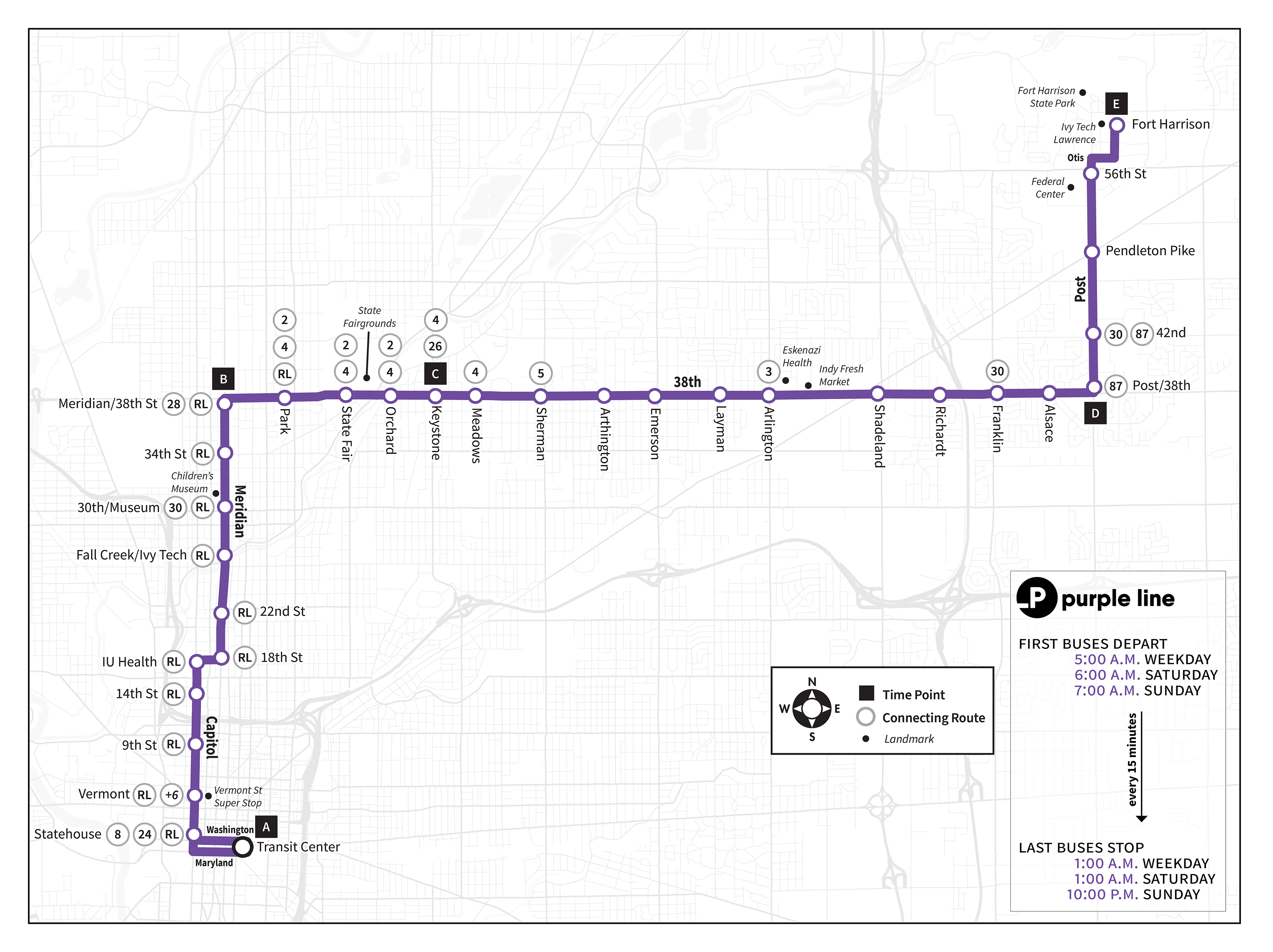 92 – Purple Line - IndyGo