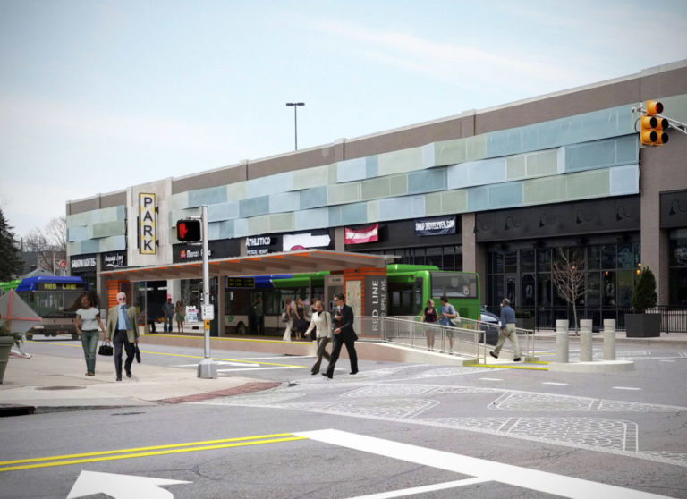 Broad Ripple Station Rendering.