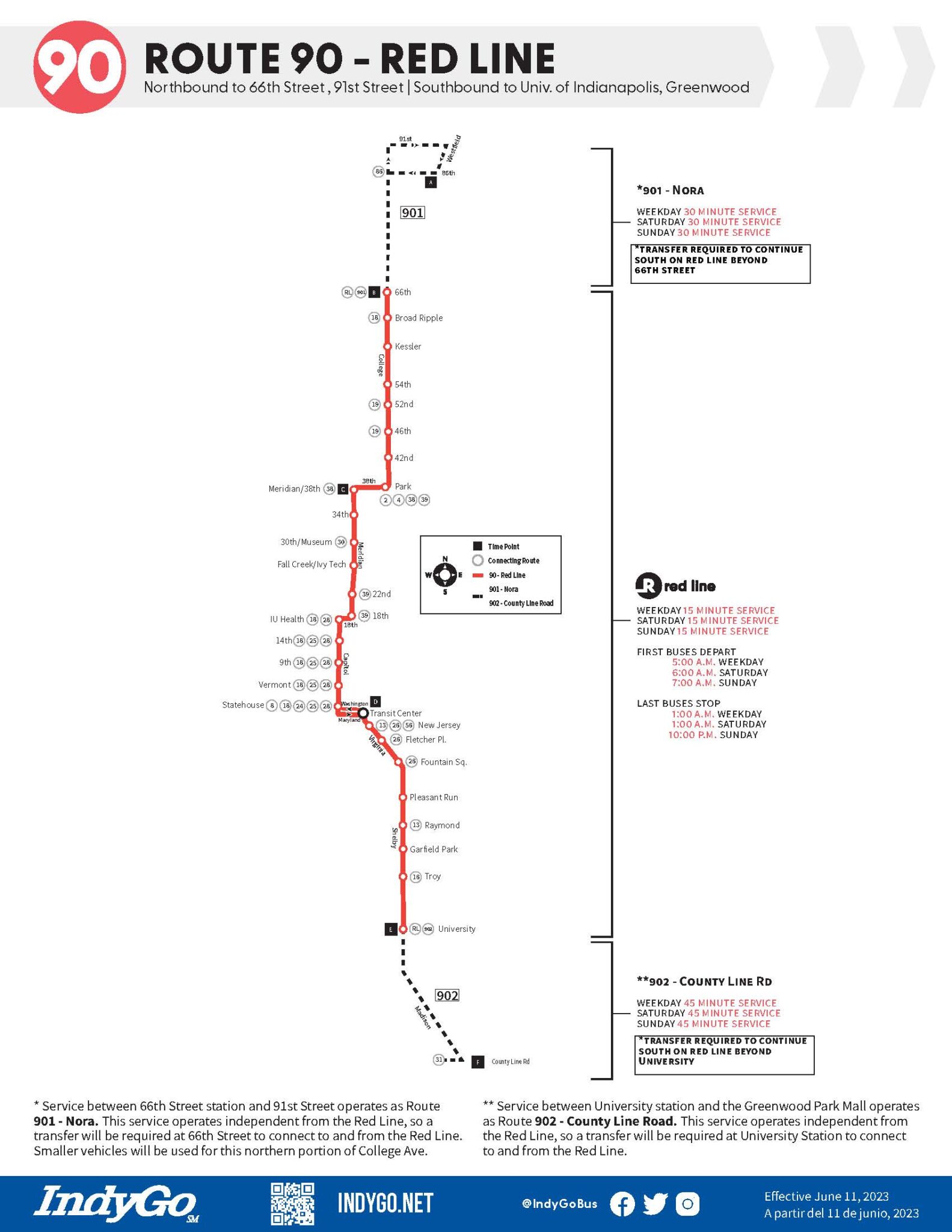 90 - Red Line - IndyGo