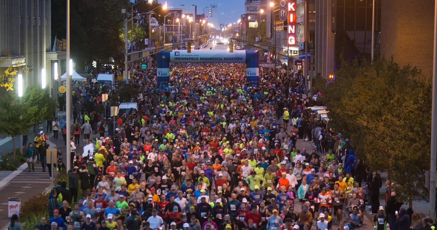IndyGo and CNO Financial Indianapolis Monumental Marathon Coordinate to