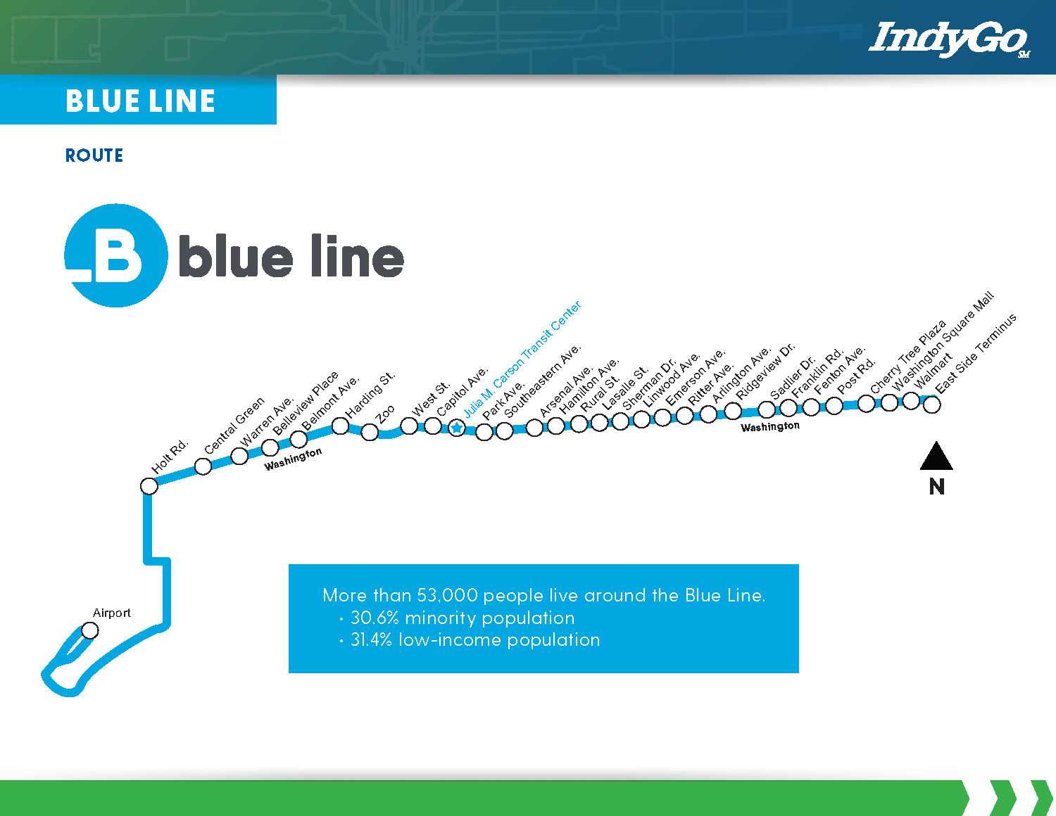 Blue Line Project Details - IndyGo